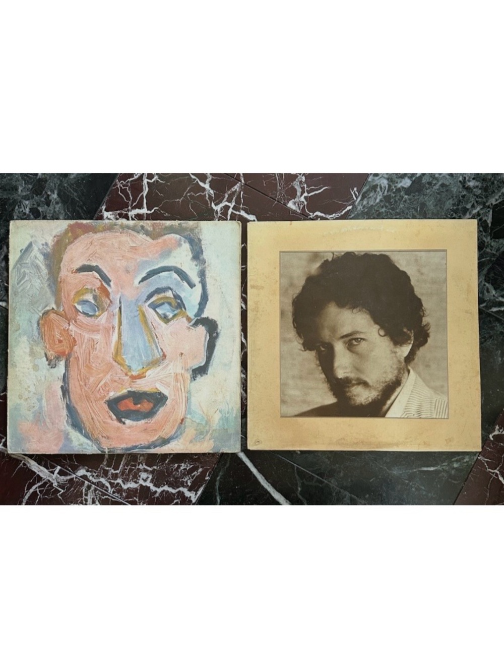 Bob Dylan Vintage 1970 2-LP Vinyl Lot: Self Portrait (Terre Haute 1st Press, -1A